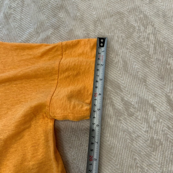 J. Jill 100% Linen Apricot Tee – Relaxed Fit - Picture 13 of 13